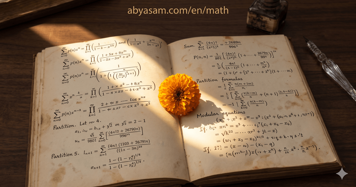 Bhimu Math Indian Mathematics & Ramanujan | Abyasam